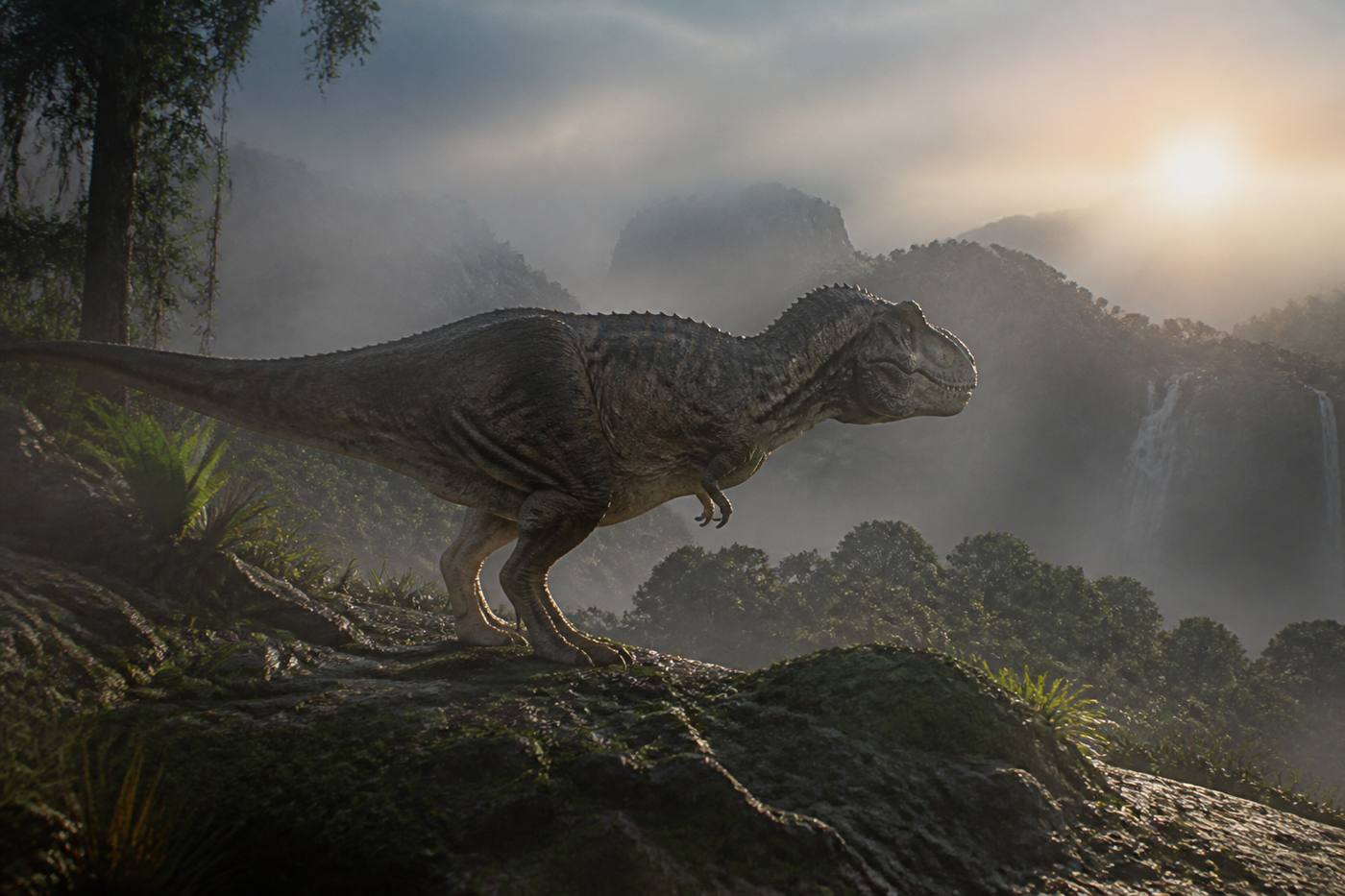 Living dinosaur in Giant Beast Island survival game